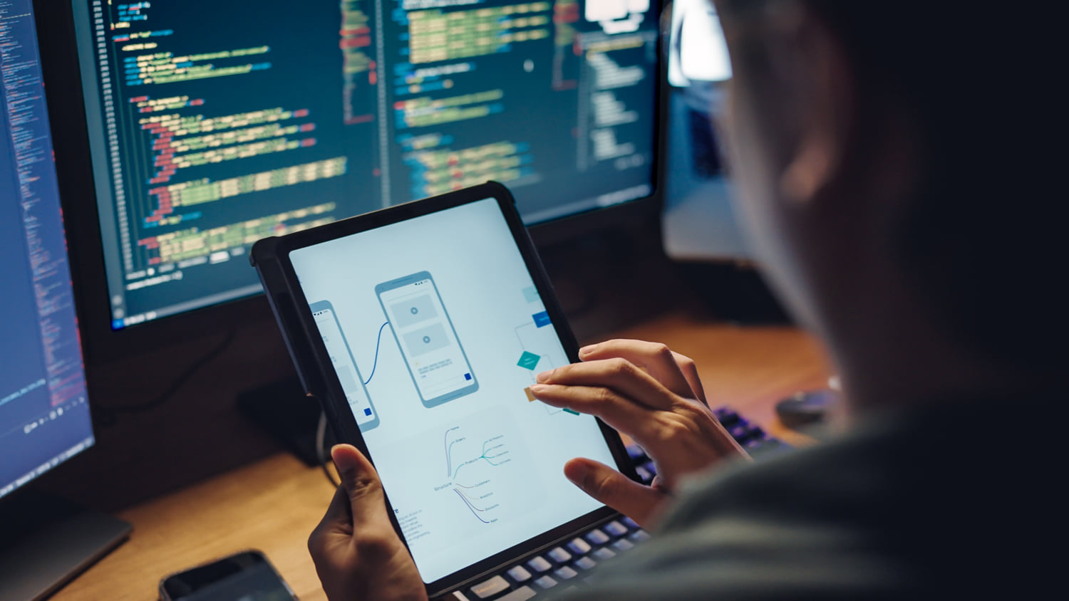 Designing a mobile network interface on a tablet, optimising connectivity solutions for businesses and individuals. Designing a mobile network interface on a tablet, optimising connectivity solutions for businesses and individuals.